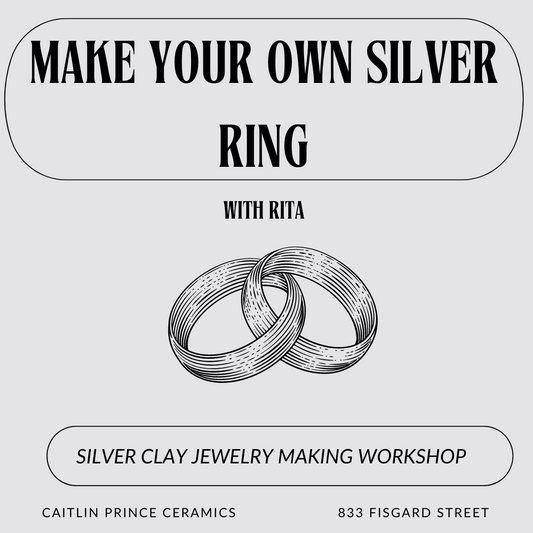 Silver Clay - Make your own Silver Ring with Rita