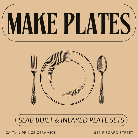 Hand Building -  Make Plates